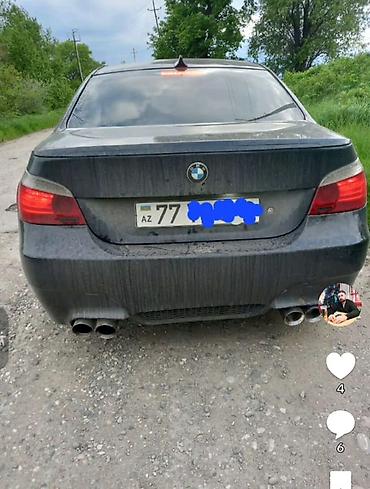 BMW: BMW 5 Series (E60) sedan – arxa M5 bufer satilir — 1