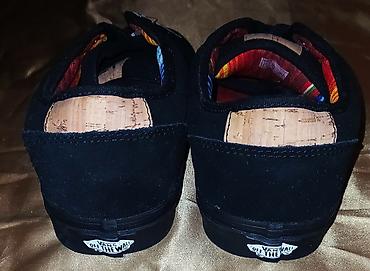black: Продам Обмен на велосипед или технику Мужские кеды Vans Atwood Deluxe — 4