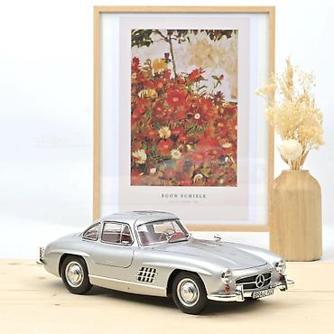 odece: 🚗 Mercedes-Benz 300 SL 1954 – Silver – Norev Norev Mercedes-Benz 300 — 1