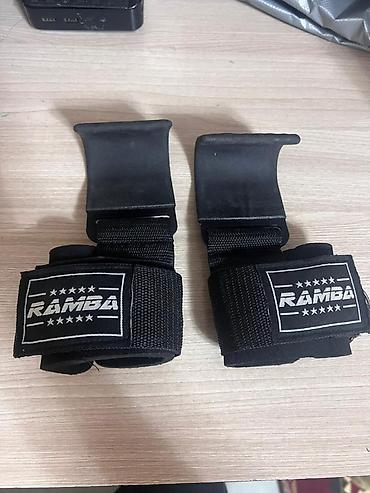 чехол для обуви: Тяговые крюки RAMBA для силовых тренировок - Пара тренировочных — 1