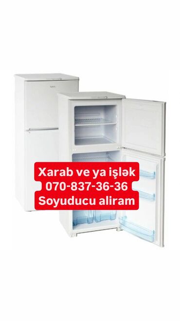 Soyuducular: İşlənmiş 2 qapılı LG Soyuducu Alınır