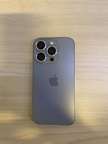 Apple iPhone: IPhone 15 Pro, 128 GB, Deep Purple, Face ID