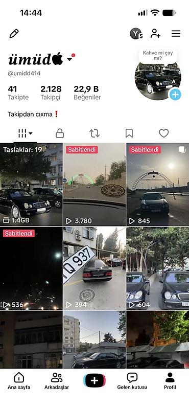 Маркетинг, реклама, PR: Xidmət: TikTok hesabının inkişafı və kontent idarəetməsi 14 leveldi — 1