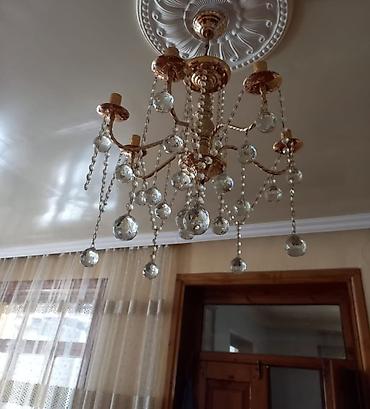lüst: Çılçıraq, 5 lampa, Metal — 1