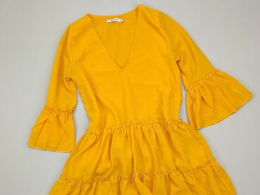 żółte sukienki: Dress, XS (EU 34), condition - Very good