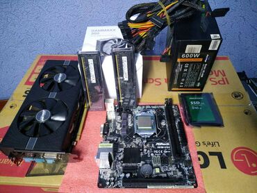 Настольные ПК и рабочие станции: Компьютер, ядер - 4, ОЗУ 16 ГБ, Игровой, Б/у, Intel Xeon, AMD Radeon RX 580, HDD + SSD at lalafo.kg — 6 Настольные ПК и рабочие станции: Компьютер, ядер - 4, ОЗУ 16 ГБ, Игровой, Б/у, Intel Xeon, AMD Radeon RX 580, HDD + SSD — 6