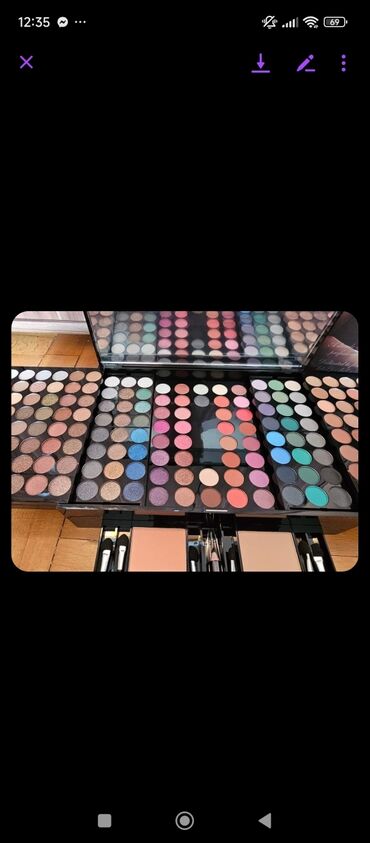 Šminka: Sminka Kofer sa sminkom Paleta sminke Set sminke 194 boje — 8