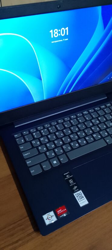 amd процессор: Ноутбук, Lenovo, 4 ГБ ОЗУ, AMD Athlon, Для несложных задач, память SSD