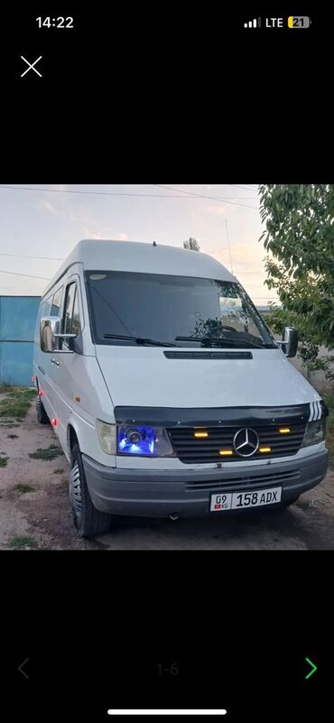 спринтер грузовой 2004: Mercedes-Benz Sprinter: 2000 г., 2.9 л, Механика, Дизель, Бус