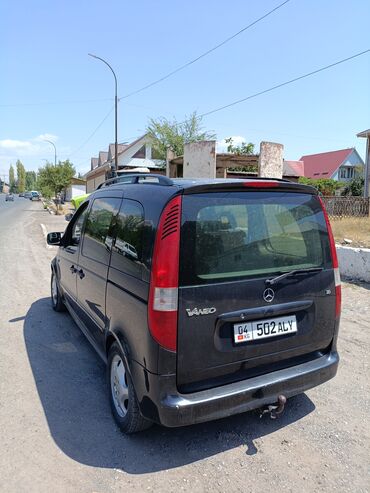 дом на колесо: Mercedes-Benz Vaneo: 2002 г., 1.6 л, Автоматтык, Бензин, Вэн/Минивэн