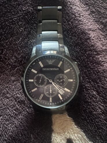 uni c: Qol saatı, Emporio Armani, rəng - Qara