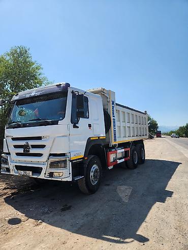 Мини-думпер: Самосвал HOWO (Sinotruk) 6x4 - Модель: HOWO, кабина с высокой крышей — 18