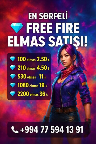 Free Fire Elmas Satışı