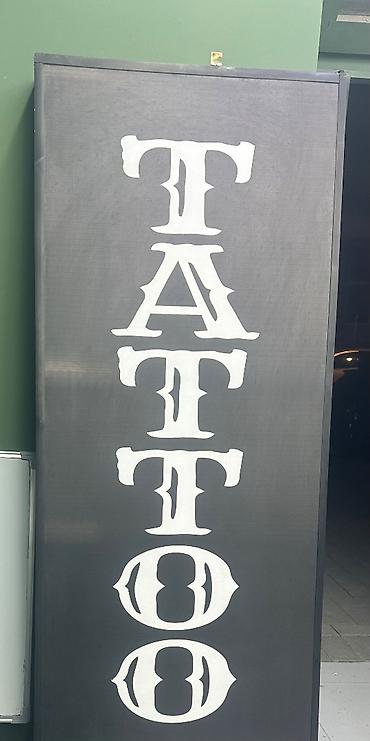 Reklam lövhələri: TATOO.reklam lövhəsi. Uzunu 2 m . eni 70 sm çoxdu.işığlıdır .az — 1