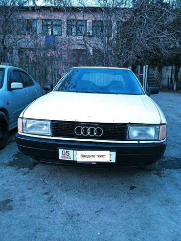 Audi: Audi 80: 1991 г., 1.8 л, Механика, Бензин, Седан