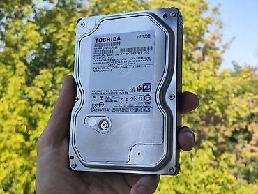 Накопитель для ПК, Б/у, Toshiba, HDD, 1 ТБ, 3.5", Для ПК