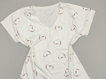białe t shirty damskie basic: T-shirt, L (EU 40), condition - Perfect