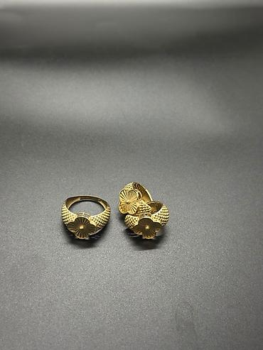 золотой колос: Набор украшений, Проба 585, Б/у — 1