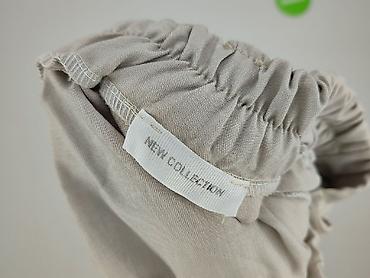 szerokie: New Collection, Spodnie materiałowe damskie, rozmiar L — 4