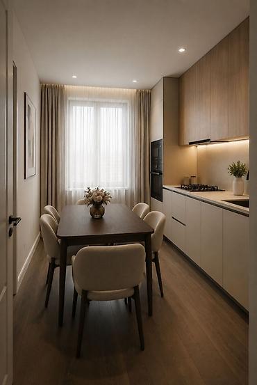 64: 1 комната, 64 м², Кок-Жар мкр Элитка, 11 этаж, ПСО (под самоотделку) — 5