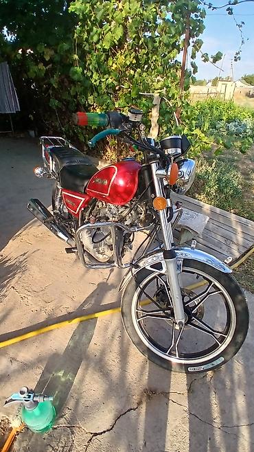 реплика мото: Классический мотоцикл Suzuki, 125 куб. см, Бензин, Б/у — 1