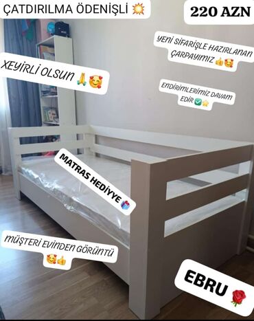 iki mertebeli kravatlar qiymetleri: 😍Tək Çarpayı😍 🤩 Si̇fari̇şlə Və Yeni̇ 🤩 Qiymət : 220 Manat Rəng