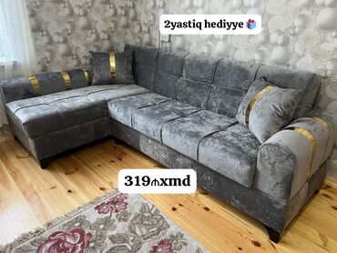 Dolablar: Künc divan, Vеlur parça