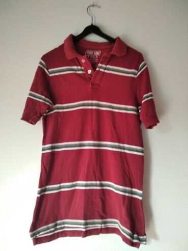 naocare u obliku srca: Short sleeves T-shirt, M (EU 50), color - Burgundy, Cotton