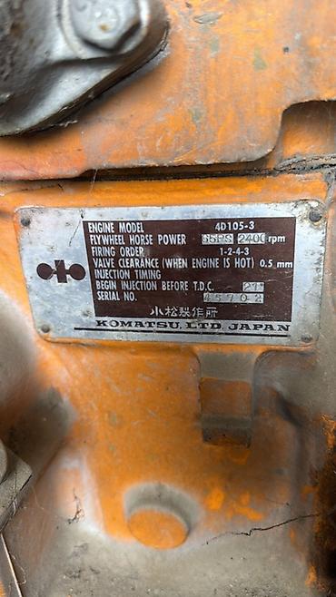 moto aranda: Komatsu 2006, 4.5 l, Dizel, 2005 il, Orijinal, Yaponiya, İşlənmiş — 2