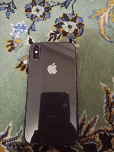 iphone xs max чехол: IPhone Xs, Колдонулган, 256 ГБ, Заряддоочу түзүлүш, Каптама, Кабель, 92 %