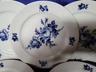 Kuhinjski setovi: Deseetni bohemija porcelan tanjiri iz 90ih.god. Desertni bohemijini — 8