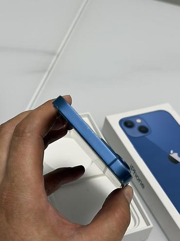 i5 12600: IPhone 13, Б/у, 128 ГБ, Синий, Коробка, 100 % — 4