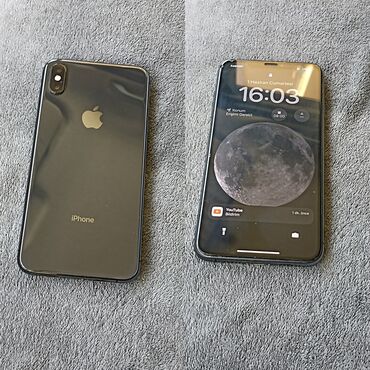 iphone xs qiymetleri: IPhone Xs Max, 512 ГБ, Черный, Face ID