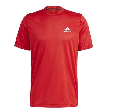 Majice: Men's T-shirt Adidas, bоја - Crvena