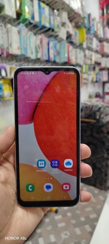 Samsung: Samsung Galaxy A14 5G, 64 GB, rəng - Gümüşü, Sensor, Barmaq izi
