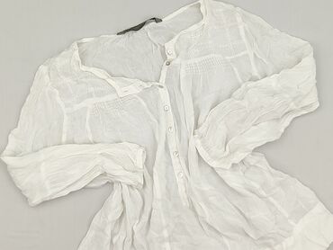 reserved białe bluzki: Zara, Women's blouse, size M (EU 38)