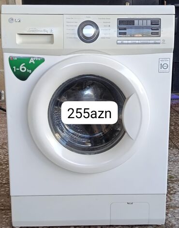 maşın monitoru: Paltaryuyan maşın LG, 6 kq, Avtomat, Qurutmasız