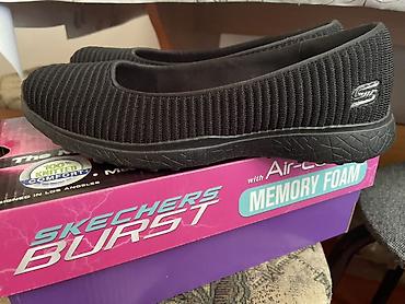 foot patch: Лоферы, 35, Skechers, Новый, цвет - Черный — 1