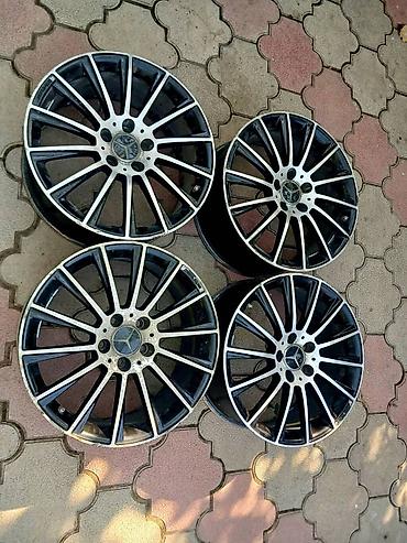 diski r18: Продаю. Комплект дисков на MERCEDES-BENZ. 5X112 R18. 8J. ET 43 — 3
