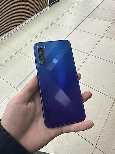 mini gps tracker: Redmi, Redmi Note 8, Б/у, 64 ГБ, цвет - Синий, 1 SIM, 2 SIM — 1