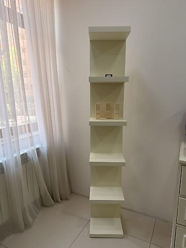 Rəflər: Müasir dizaynlı dikey rəf sistemi - Material: MDF/laminat tipli — 2