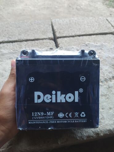 акумулятор машины: Мотоциклетный аккумулятор Deikol 12N9-MF - Тип: герметичный