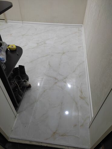 Plitə işləri: Tamet Aqlay Qabancik Kafel Metlax işləri görülür.Heyet Ve Bağ — 18