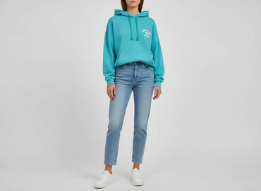 bluzy z postaciami z bajek: PULL&BEAR, Women`s hoodie, size XS