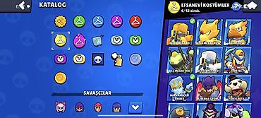 dustin: Brawl Stars oyun hesabı – zəngin “Kataloq” kolleksiyası ilə — 2