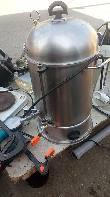 Самовары: Sənaye tipli elektrikli samovar/qaynadıcı - Korpus: paslanmayan — 1