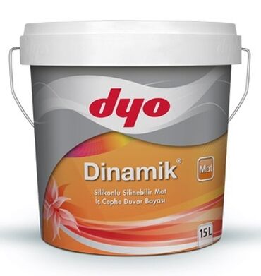 декор краска: Краска для внутренних стен DYO Dinamik - Тип: водно-дисперсионная