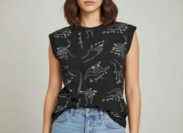 białe t shirty z nadrukiem: Cropp, T-shirt damski, rozmiar S