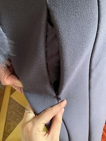 Пальто: Пальто, Классика, Осень-весна, Длинная модель, Приталенная модель, M, L — 8