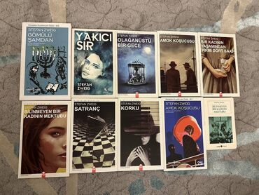 Bədii ədəbiyyat: ‼️Çox münasib qiymətə satılır, yeni və orginal kitablar‼️ Satış — 10